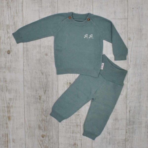 Knitted &quot;Basics - Must have&quot; set, mint