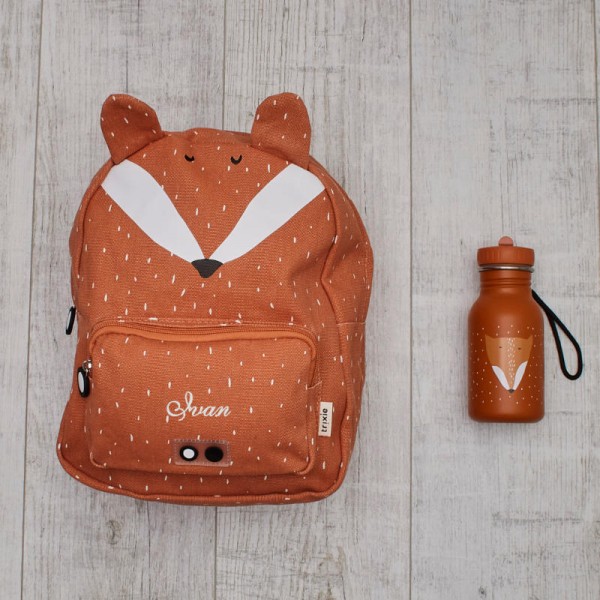 Backpack &amp; bottle, Mr. Fox