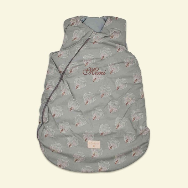 Cocoon sleeping bag &#039;Gatsby&#039;, Mint, 0-6 months, Nobodinoz