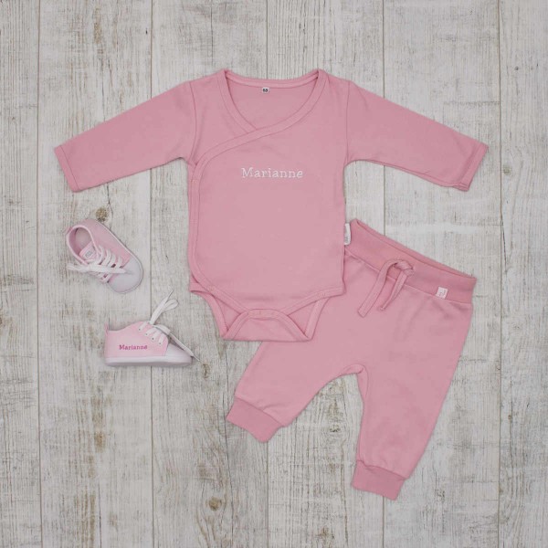 Basics Babyset - Favorits set, pink