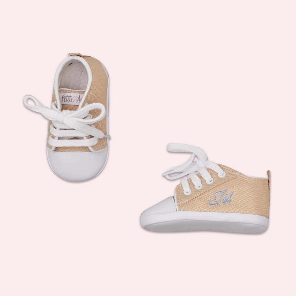 Baby shoes, Ivory