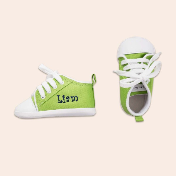 Chaussures bébé, vert