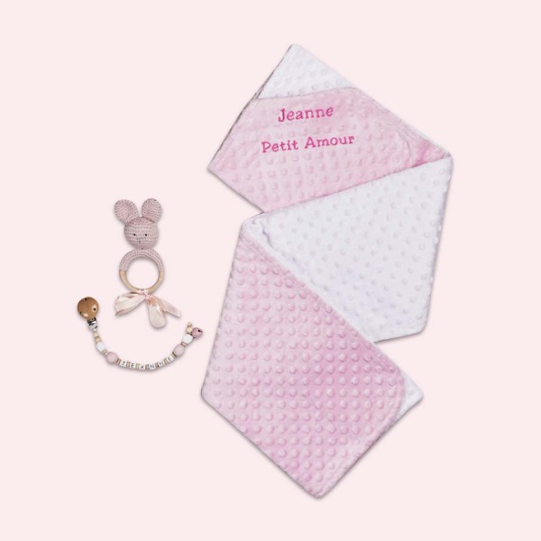 Classic Baby-Set - Bunny, Pink
