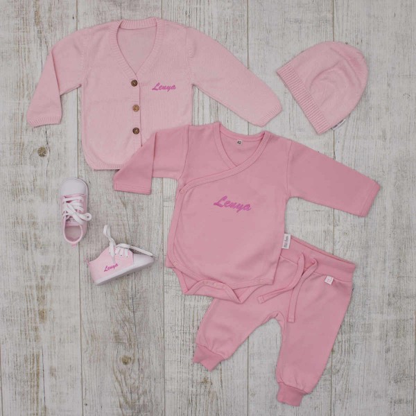 Essentials Babyset - All must have basics, pink
