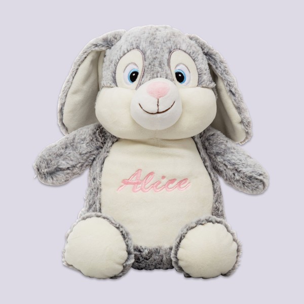 Baby Kaninchen Plüsch Stofftier Decke Schlaftuch Spielzeug für Jungen Mädchen 