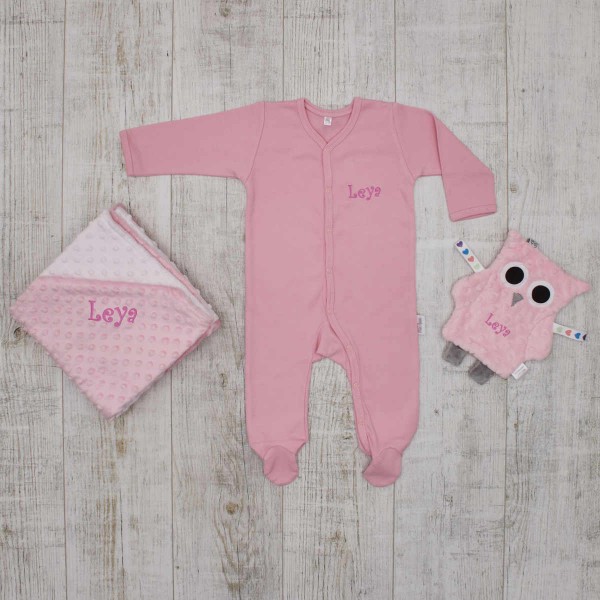Essentials Babyset - the softest pieces, pink