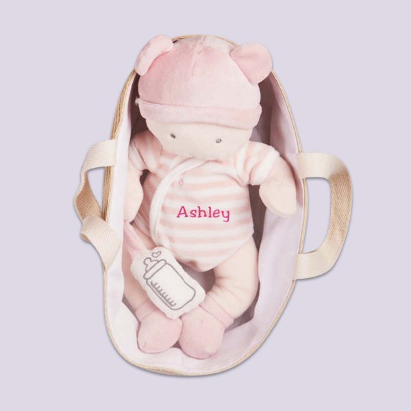 Babydoll &amp; Carrier Bag, pink