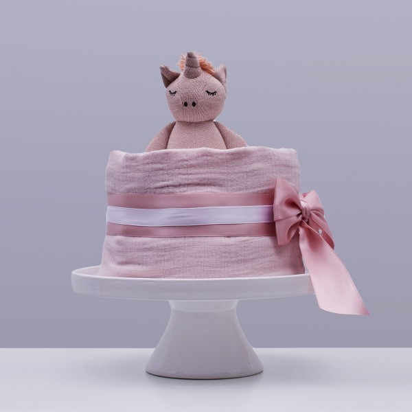 Diaper Cake Mini Unicorn