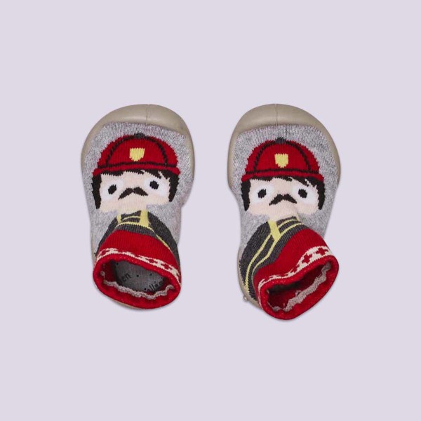 Slippers with rubber sole, Fireman Sam