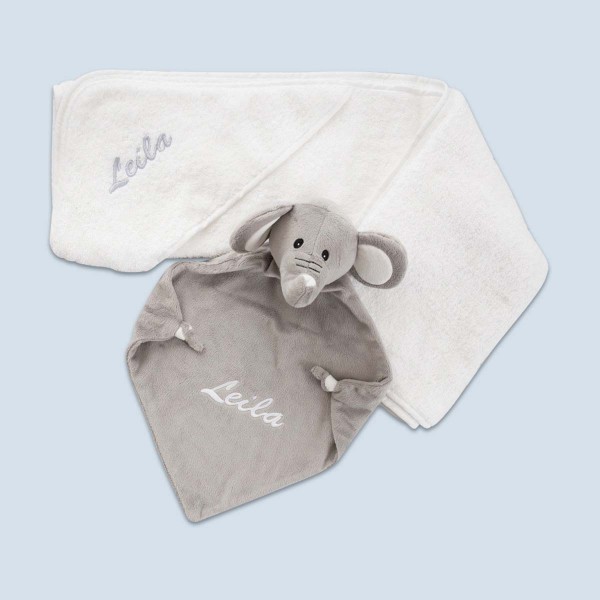 Hooded towel &amp; Comforter, Elephant